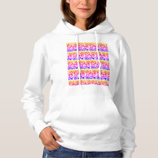 Moletom Impressão de Código Secreto QR Hoodie Clássico das