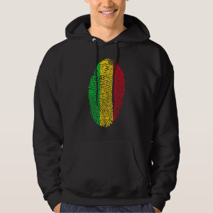 Moletom Impressão Digital Mali Bandeira da África Ocidenta