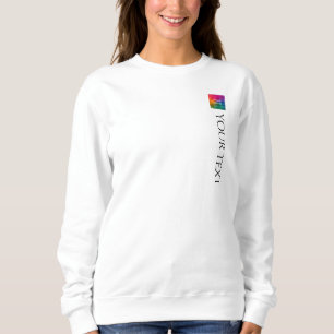 Moletom Impressão Frente Verso Feminino Moderno Elegante T