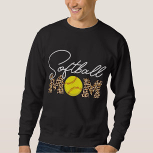 Moletom Impressão Leopardo da Mãe de Softball
