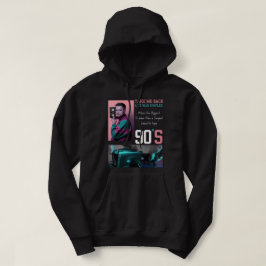 Moletom Imprima Arte Nostálgica dos Anos 90 'Leve-me de Vo