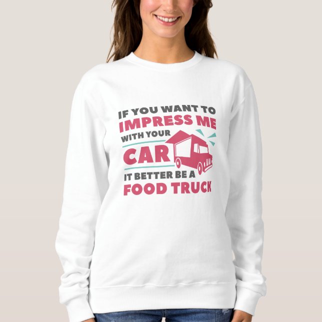 Moletom Imprimir Caminhão de Comida (Frente)