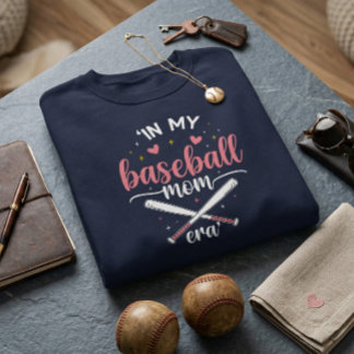 Moletom In My Baseball Mom Era Funny Baseball Mom