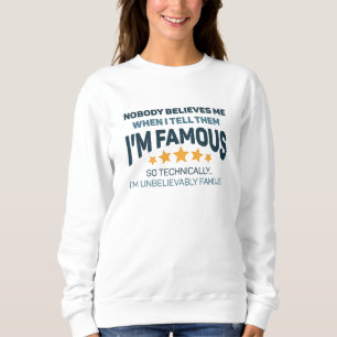 Moletom Inacreditavelmente Famosos