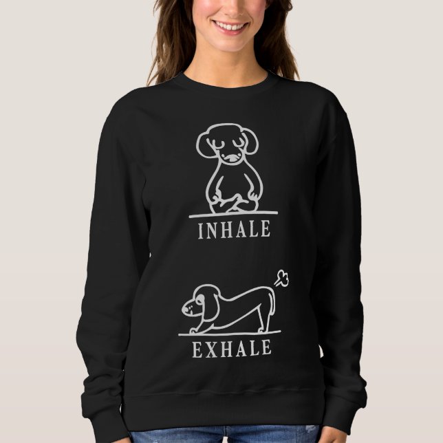 Moletom Inalar Exalar Pomerânia Funny 113 (Frente)