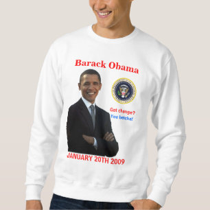 Moletom Inauguração de Obama - mudança obtida?