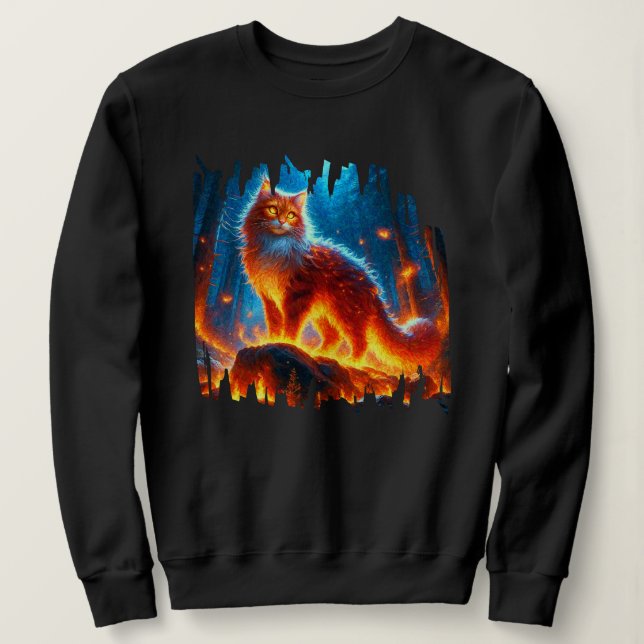 Moletom Incêndio Encantado (Frente do Design)