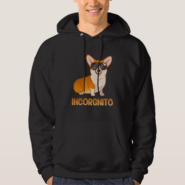 Moletom Incorgnito Funny Corgi Dog Lover (Frente)
