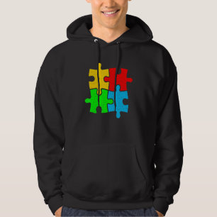 Moletom Incrível Autismo Quebra-cabeça Autismo Consciência
