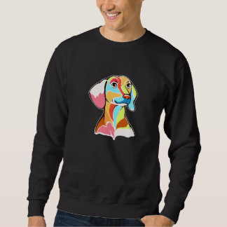 Moletom Incrível Dachshund Weiner Dog Doxie Colorida