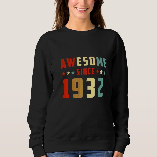Moletom Incrível Desde 1932 Aniversário (Frente)