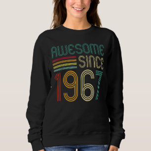 Moletom Incrível desde 1967 55º Aniversário Retro