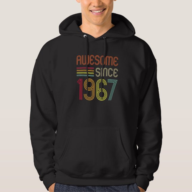 Moletom Incrível desde 1967 55º Aniversário Retro (Frente)
