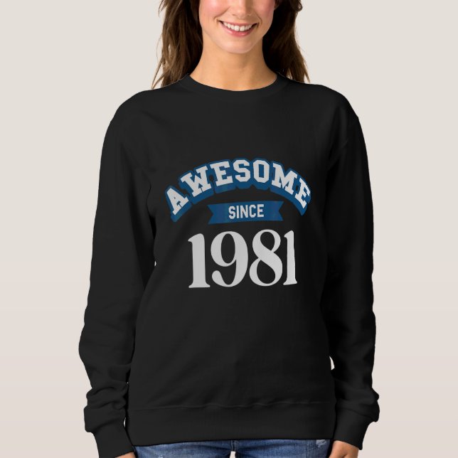 Moletom Incrível desde 1981 (Frente)