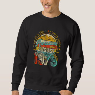 Moletom Incrível Desde Agosto De 1979 Única