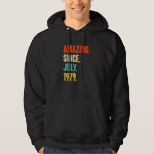 Moletom Incrível desde julho de 1979, 43 anos, 43º anivers