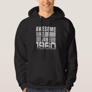 Moletom Incrível desde junho de 1960 62º aniversário