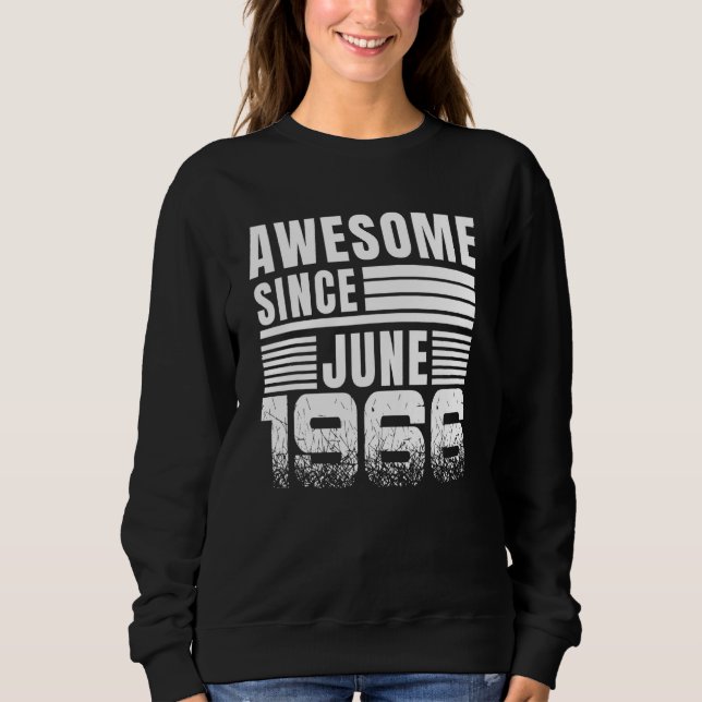 Moletom Incrível desde junho de 1966 56º aniversário (Frente)