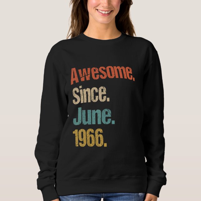 Moletom Incrível desde junho de 1966, 56º aniversário, Vin (Frente)