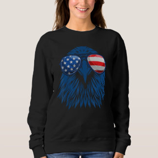 Moletom Independence Day American Flag Eagle 4th Of July
