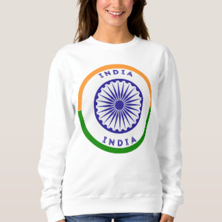 Moletom Índia Ashoka Chakra Circle Shape