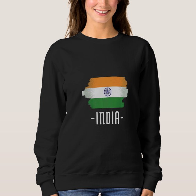 Moletom Índia - Bandeira Índia (Frente)