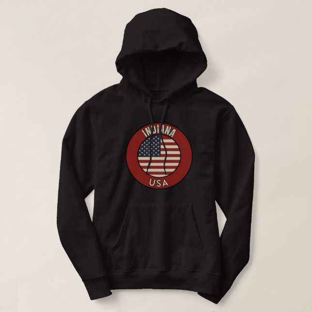 Moletom Indiana Estados Unidos da América  (Frente do Design)