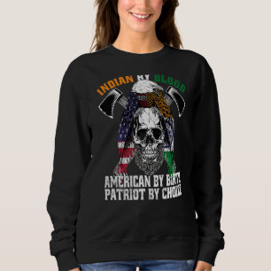 Moletom Indiano Por Blood American Por Nascimento Patriota