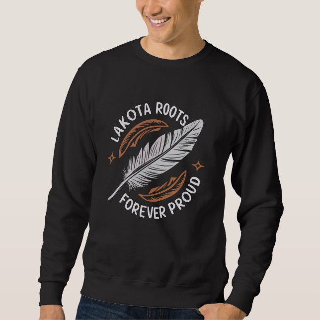 Moletom Indígenas americano Sioux índio L (Frente)