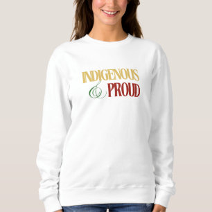 Moletom Indígenas feminino e suor orgulhoso