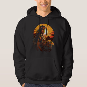Moletom Indígeno índio indígena Eagle Sunset
