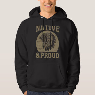 Moletom Índios nativos e orgulhosos índios nativos america