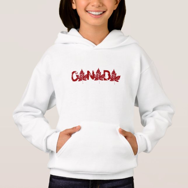 Moletom Infantil Canadá Camisetas Infantis Lembran (Frente)
