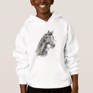 Moletom Infantil com Gráfico de Cavalo Majestoso -