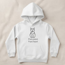 Moletom Infantil de Gata Geométrica Minimalista pa