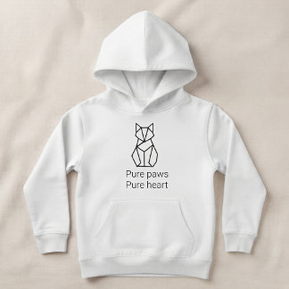 Moletom Infantil de Gata Geométrica Minimalista pa