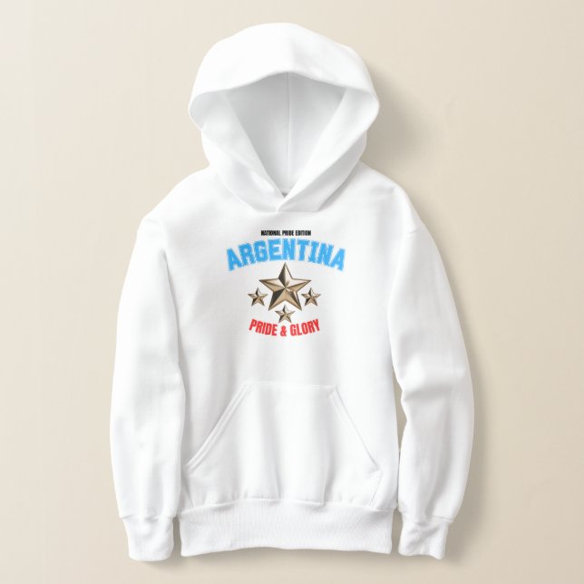 Moletom Infantil Edição Orgulho Nacional Argentina (Postura )