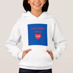 Moletom Infantil Love Every Child – Coração Inspir