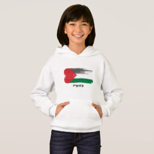 Moletom Infantil Palestina Livre   Bandeira em For