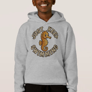 Moletom Infantil Seahorse Just Keep Swimming 2. D