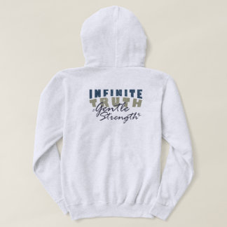 Moletom Infinite Truth, Gentle Strength Men's Hoodies
