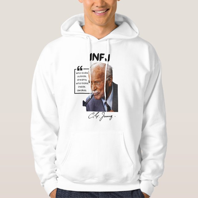 Moletom INFJ Hoodie - Carl Jung (Frente)