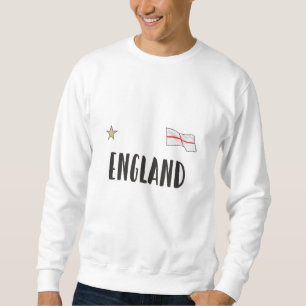Moletom Inglaterra Fan Shirt English Flag