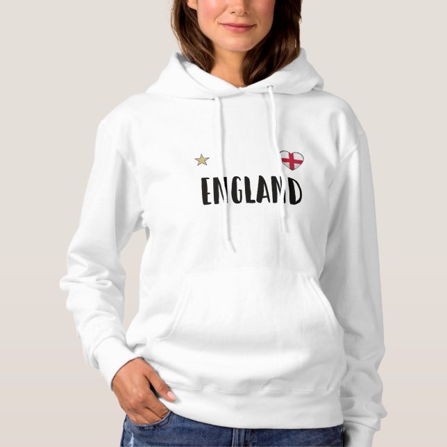 Moletom Inglaterra Fan Shirt English Flag (Frente)