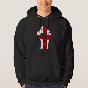 Moletom Inglaterra Punho Poder Cruz de São Jorge Orgulho I