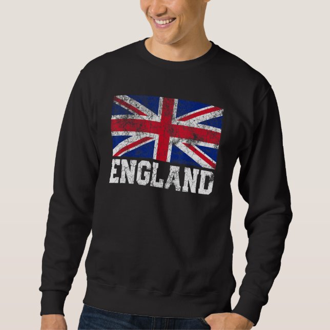 Moletom Inglaterra Union Jack Flag Pride Roots Country Fam (Frente)
