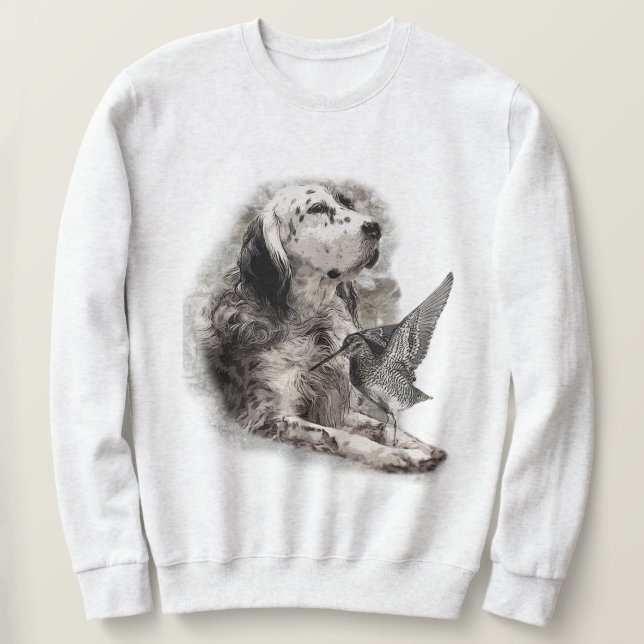 Moletom Inglês Setter T-Shirt (Frente do Design)