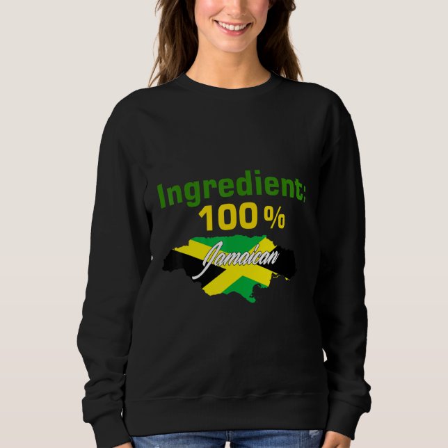 Moletom Ingrediente 100 jamaicano (Frente)