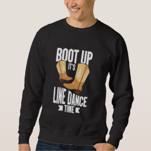 Moletom Inicializar É Dançarina Linha Dança Hora Linha Dan