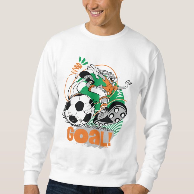 Moletom INSETOS BUNNY™ Kicking Soccer Gol (Frente)